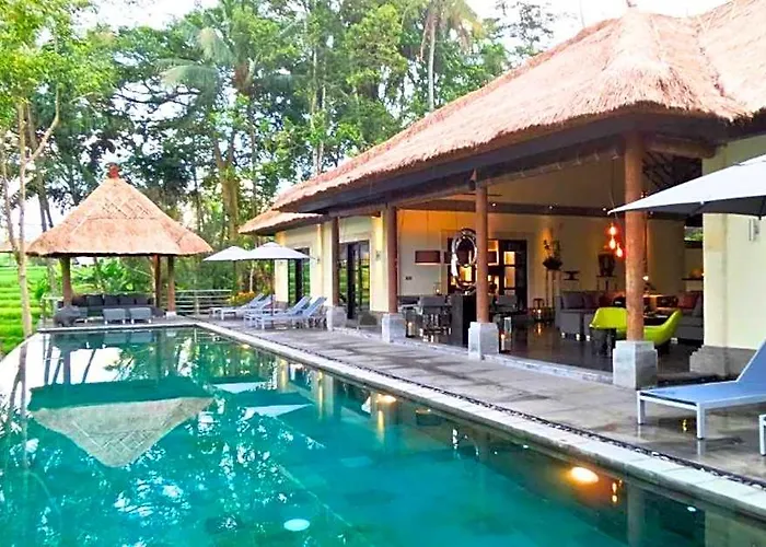 Villa Peaceful 4 Bedroom Rice Field View *